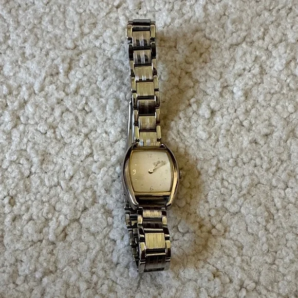 agnes b. V700-5110 beige used watch
